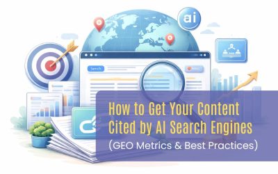 GEO 01.27.2026How to Get Your Content Cited by AI Search Engines