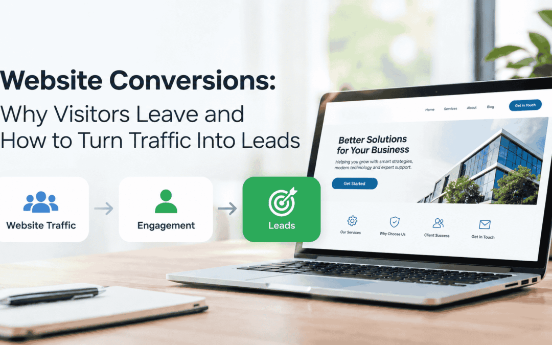 Website Conversions: Why Visitors Leave and How to Turn Traffic Into Leads
